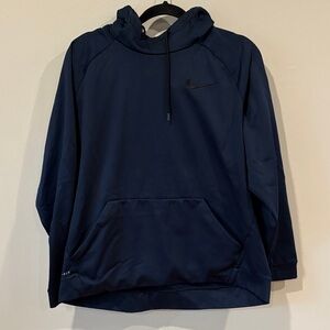 Nike Dri-fit Midnight Blue Pullover Hoodie